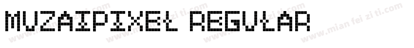 MuzaiPixel Regular字体转换